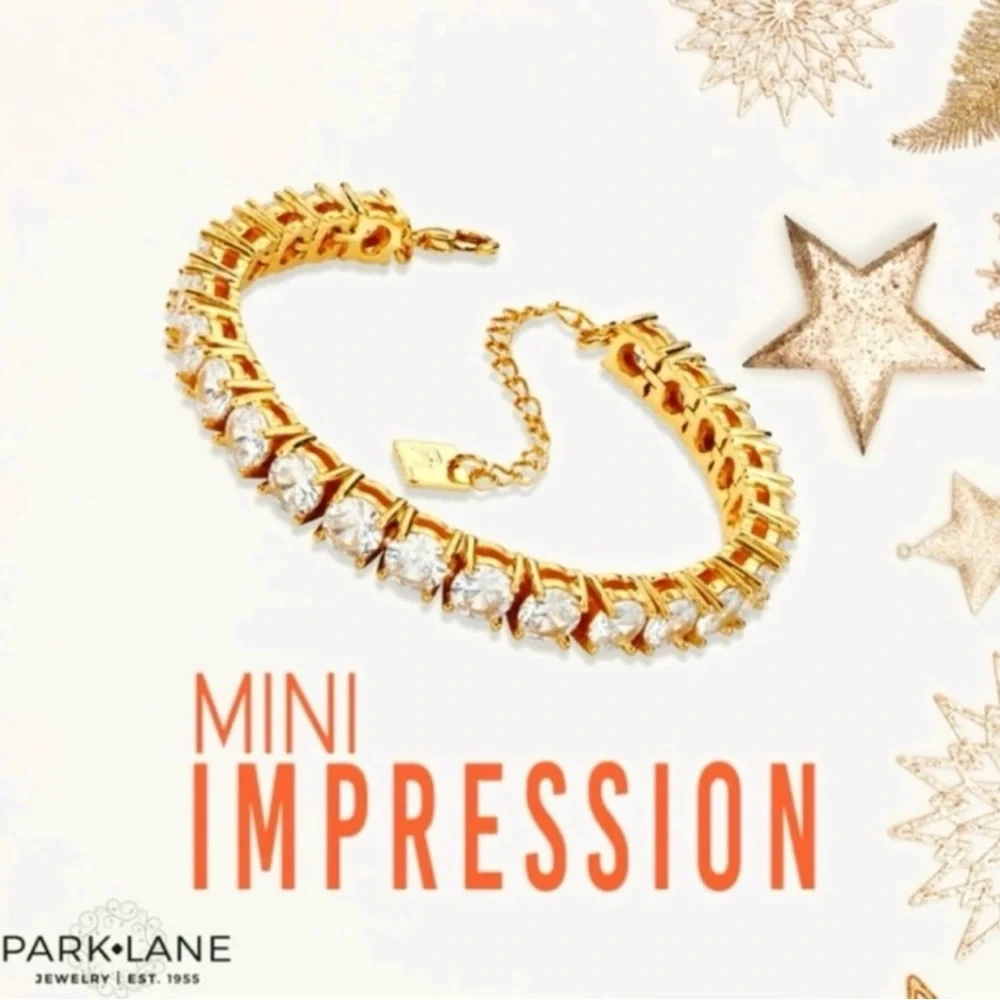 Park Lane Mini Impression Bracelet in Gold! BNIP! Retired!! - Picture 2 of 10